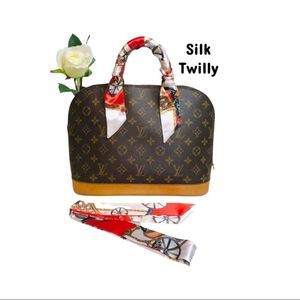 Silk Scarf Twilly (one pair)